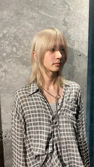 ミディアム レイヤー/ハッシュ カット【春道】のヘアスタイル