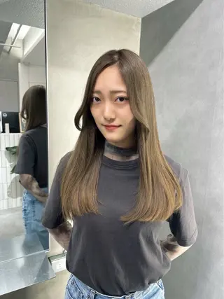 ロング 阿倍野/髪質改善 /縮毛矯正/坪田幸広のヘアスタイル