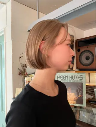 カラー ショートカット メンズカット/夕海のヘアスタイル