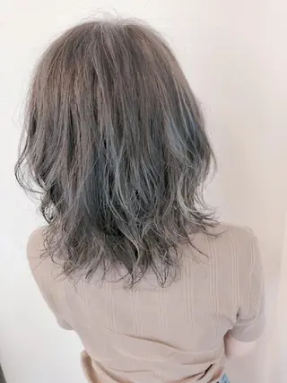 ミディアム カラー デザインカラー髪質 改善Lilithのその他イメージ