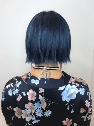 ミディアム カラー Le'a渋谷所属・インナーエクステ渋谷 🦋KAJIのヘアスタイル