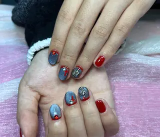 ショート 一其 サロンのネイルデザイン