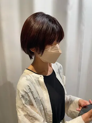 ショート ハイトーン🦄ネイル 💞のぶちのネイルデザイン