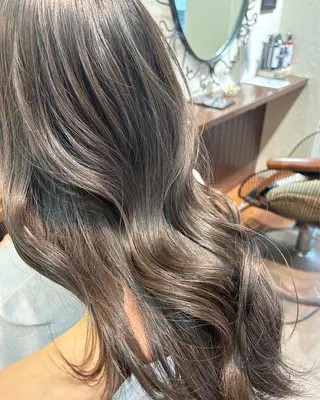 セミロング allure所属・【髪質改善】ena 縮毛矯正/落合/新宿のヘアスタイル