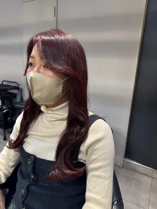 ロング カラー Dxxxx III所属・女性目線の大人 メンズ*Ayakaのヘアスタイル