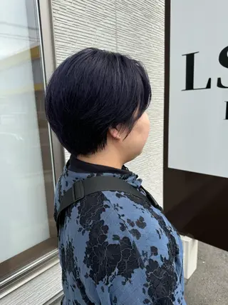 ショート カラー LS HAIR所属・石井 大空のヘアスタイル
