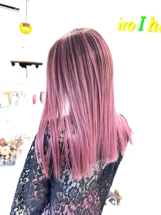 ロング カラー 加藤 佑二のヘアスタイル