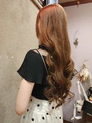 ロング カラー JOWIN hair design room所属・柏 康孝のヘアスタイル