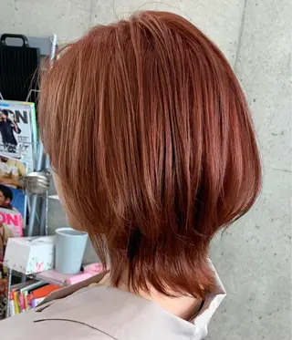 ミディアム カラー LIBERTY-A所属・カットモデル募集！ 遠山麻帆のヘアスタイル