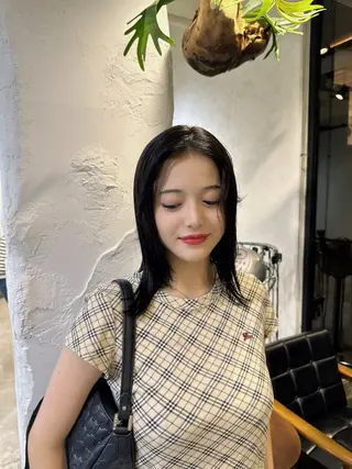 ミディアム ietto所属・カラーモデル募集📈 NAMIEのヘアスタイル