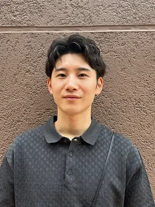 パーマ メンズ 似合わせカット /パーマ岡本淳平のヘアスタイル