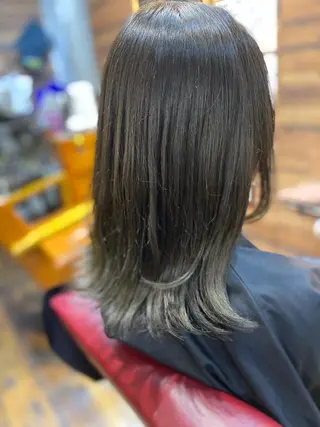 ミディアム カラー Stastny by Lumi 日ノ出町店【スチャスティニーバイルミ】所属・縮毛矯正/カラー/ 似合わせ/JUNのヘアスタイル