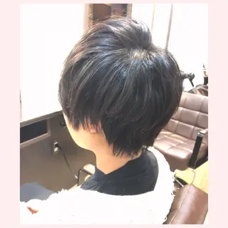 ショート Agu hair Lazuli所属・松本 マサシのヘアスタイル