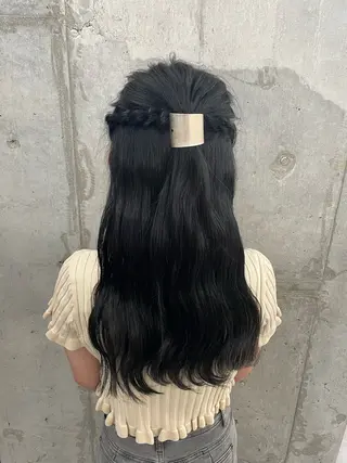 ロング カラー ブリーチ/ベージュ 💕/momoaのヘアスタイル