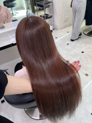 ロング 韓国ベージュ🏹 YUTOのヘアスタイル