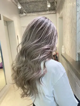 ロング カラー ヘアアレンジ 🎗秋山勇 /三宮指名No.1のヘアスタイル