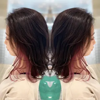 セミロング カラー N° jillva ♦️川端裕司♦️のヘアスタイル