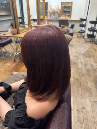 カラー Goshen津田沼本店所属・浅村 梨緒のヘアスタイル