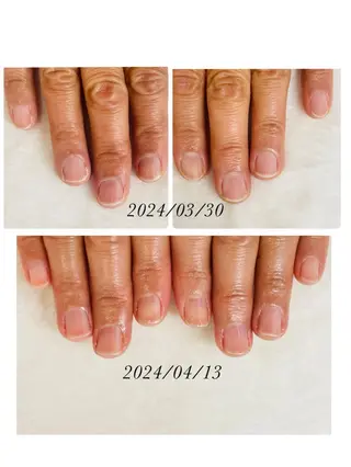 メンズ ネイル Chérinail 爪のお手入れのネイルデザイン