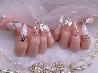 ネイル U・mi  nail salon【長さ出し/パラジェル/持ち込み/定額ネイル/学割U24】所属・Uminail ゆうゆうのネイルデザイン