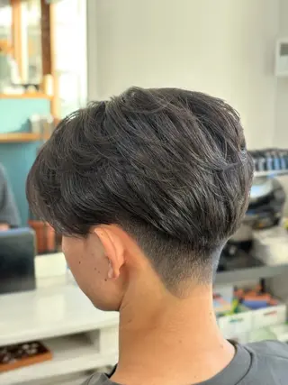 パーマ メンズ Snalyメンズ特化 スエハラのヘアスタイル