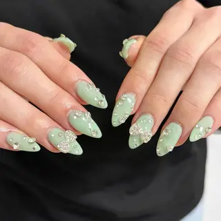 ネイル 直方市ネイルサロン minuitのネイルデザイン