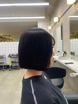 ショート カラー ヘアアレンジ flammeum所属・ハイトーン/ボブ /misakiのヘアスタイル