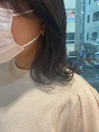 ミディアム GO TODAY SHAiRE SALON 原宿Stella店所属・𓍯柔らかhair 𓍯 yukinoのヘアスタイル