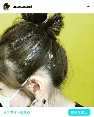 ヘアアレンジ HempBeauty 浅野アサミのヘアスタイル