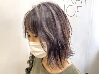 ショート カラー OAK溝の口 𖠋SHINYAのヘアスタイル