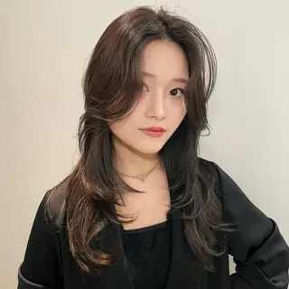 ロング レイヤー/デジパ SAKIのヘアスタイル