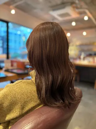 カラー 髪質改善カラー ベージュ🤎YUMEのヘアスタイル