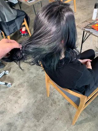 ミディアム カラー 🌈ディレクター🌈 徳松優希のヘアスタイル