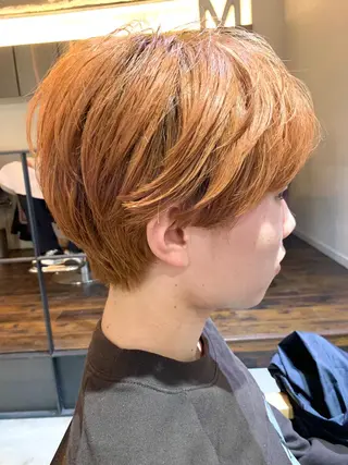 ショート カラー メンズヘア/レイヤー /ボブ山内春輝のヘアスタイル