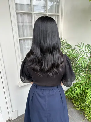 ロング カラー AGREE Momokaのヘアスタイル