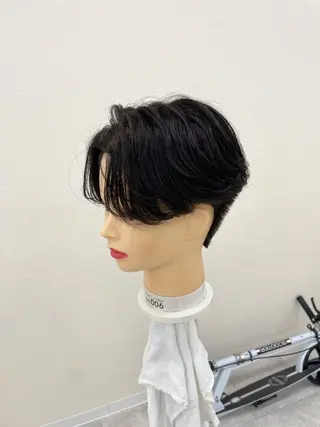 パーマ オリーブカラー🫒/ 透明感カラー/みゆのヘアスタイル