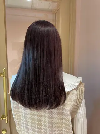ロング マホ/日吉/髪質改善 /レイヤー/ガーリーのヘアスタイル