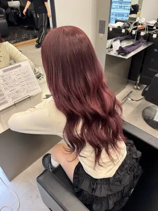ロング カラー ハイトーン/エクステ /韓国ヘアKENTAのヘアスタイル