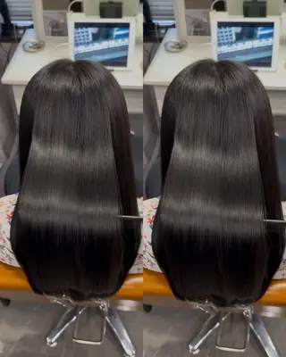 セミロング ナナシ所属・✨髪質改善／縮毛矯正 木村和司✨のヘアスタイル