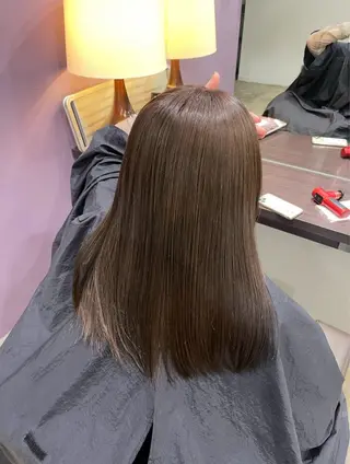 ロング カラー 🌻Reina 艶カラー/髪質改善のヘアスタイル