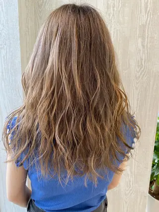 ロング カラー Lond luce心斎橋所属・🍀小川大輔🍀 ボブ/ブリーチ🥇のヘアスタイル