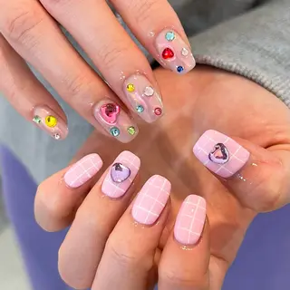 ネイル sio.nail&eyebrow salon shimokitazawa2号店所属・nailist mana𖤐´-のネイルデザイン