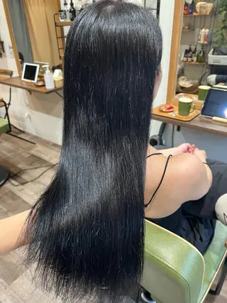 ロング カラー カラーパティシエ facce🌼ikoのヘアスタイル