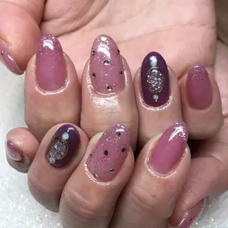 ネイル among アマン所属・lecoa_ kana／amongのネイルデザイン