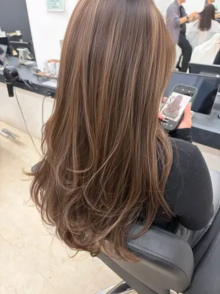 ロング カラー 🎀レディース特化 山下 京華🎀のヘアスタイル