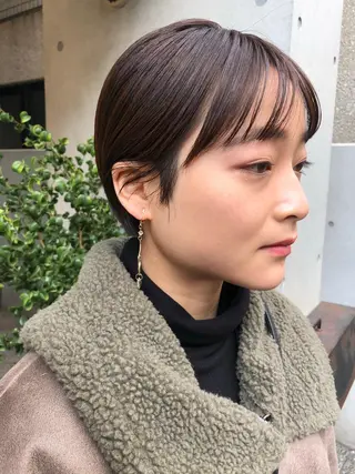 ショート カラー ブランロール中目黒店所属・stylist 杉浦駿生のヘアスタイル