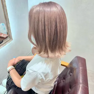 ショート カラー vifkrone所属・心斎橋ダブルカラー ⭐️カラー　タカヤマのヘアスタイル