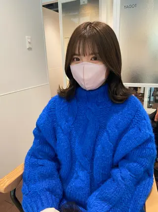 セミロング カラー CURIO/南船場 /RIN💈🍎のヘアスタイル