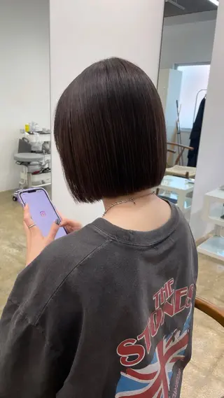 ショート fithue ボブ〻kotonoのヘアスタイル