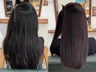 ロング MaRlen所属・藤田 莉々子のヘアスタイル